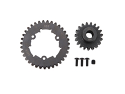 Conjunto De Engrenagens De Motor Spur 35t De Aço Para Carro Rc Traxxas X Maxx 6s 8s 1/5 19t