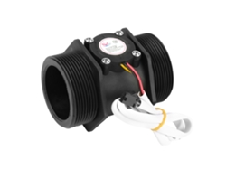 Caudalímetro De Turbina Dn50 G2" Con Sensor Hall Para Caldera De Agua