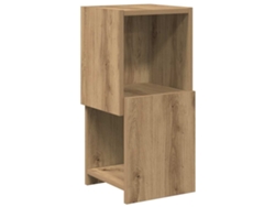 Maison Exclusive - Armario De Esquina Roble Artesanal 25,5x25x55cm