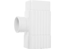 Conector En Y De Pvc Para Sistema De Recogida De Agua De Lluvia Para Extensión De Canalones