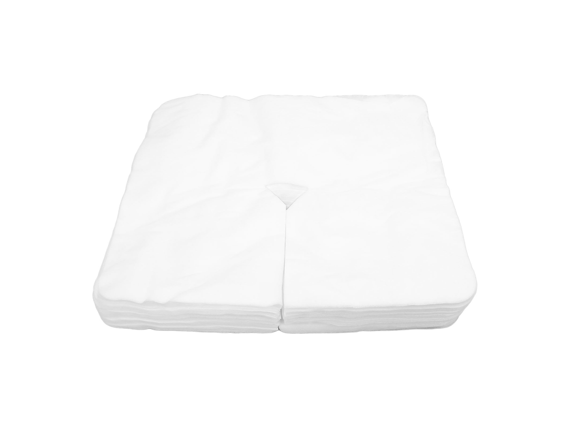 100 Fundas Desechables Para Cuna Facial Fundas De Almohada Facial Para Masaje Para Spa Salones De Belleza Blanca