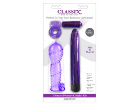 Kit para Parejas Ultimate Pleasure Purpura CLASSIX
