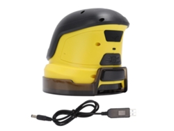 Raspador De Hielo Eléctrico Para Coche, Recargable Por Usb, 3,7 V 11,1 W, Con Diseño Ergonómico Y Material Abs De Primera Calidad.