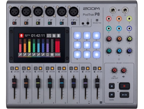 Grabadora de Voz ZOOM Portatil Podtrak P8