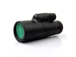 Telescopio monocular 12x50 HD Bak 4 Prism IP68, visión nocturna, camping, turismo, aves, viajes, negro. Bestvite