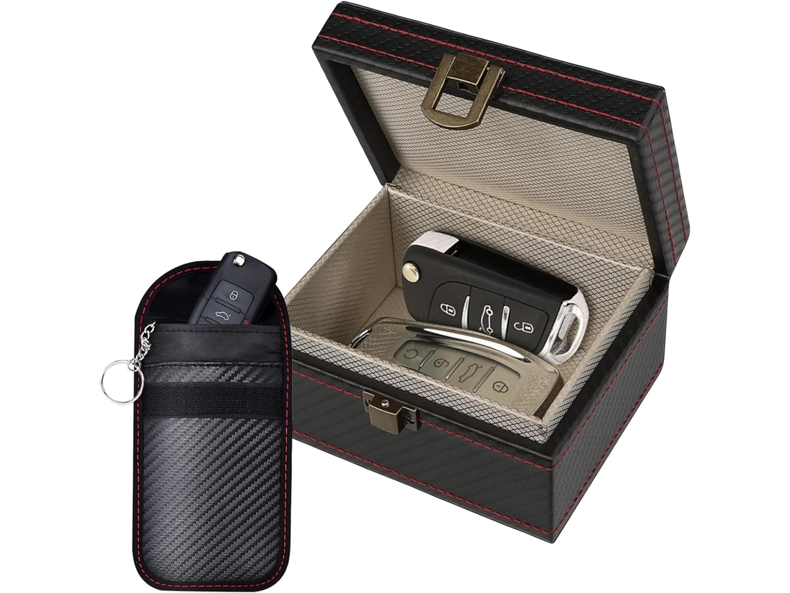 2 Cajas Chmiss Para Llaves De Coche, Cerradura Rfid, Protección Antirrobo Para Acceso Sin Llave.