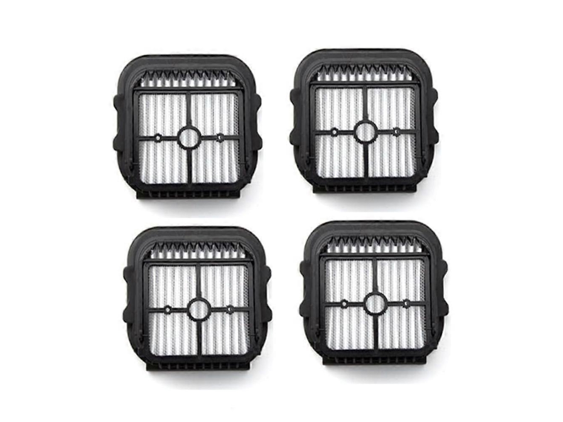 Conjunto de 4 filtros HEPA de substituição para aspirador de pó Laresar S7 Pro. Filtro lavável.