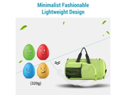 Bolsa De Lona Plegable De Nailon Para Gimnasio, Bolsa Deportiva Para Hombre Y Mujer, Mochila De Fin De Semana Y Para Viajes De Una Noche.