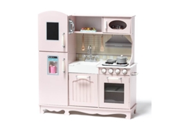 Cocina de Jugar ATAA Madera Rosa (Edad Mínima: 3 Años -  95x32x103 cm)