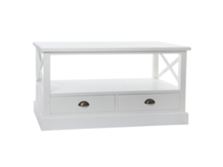 Mesa Centro Madera Blanco 108x48x56,5cm