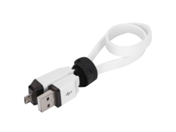 Cable de datos OTG multifuncional Aetheria con concentrador USB, carga rápida, compatible con smartphones, tabletas y portátiles.