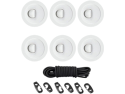 Almohadilla Con Anillas En D, Cuerda Elástica, Accesorio De Acero Inoxidable Y Pvc Para Kayaks, Canoas, Botes Y Balsas.