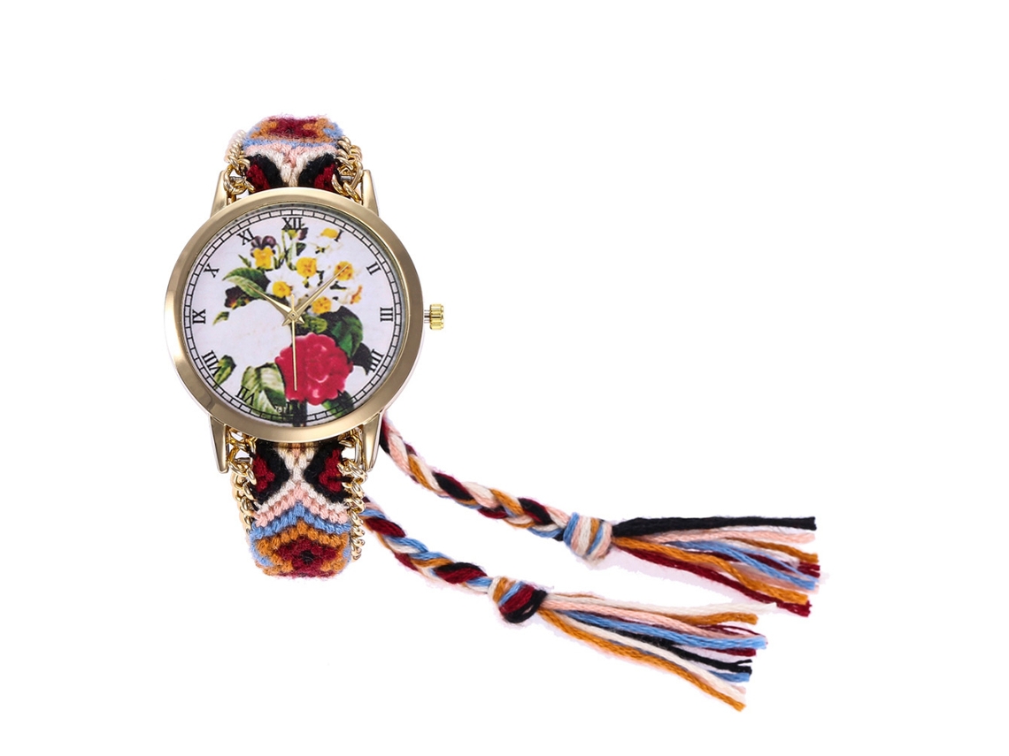 Reloj De Pulsera Informal De Moda Para Mujer Lvpai, Plateado, Blanco, Diseño Floral Sencillo.