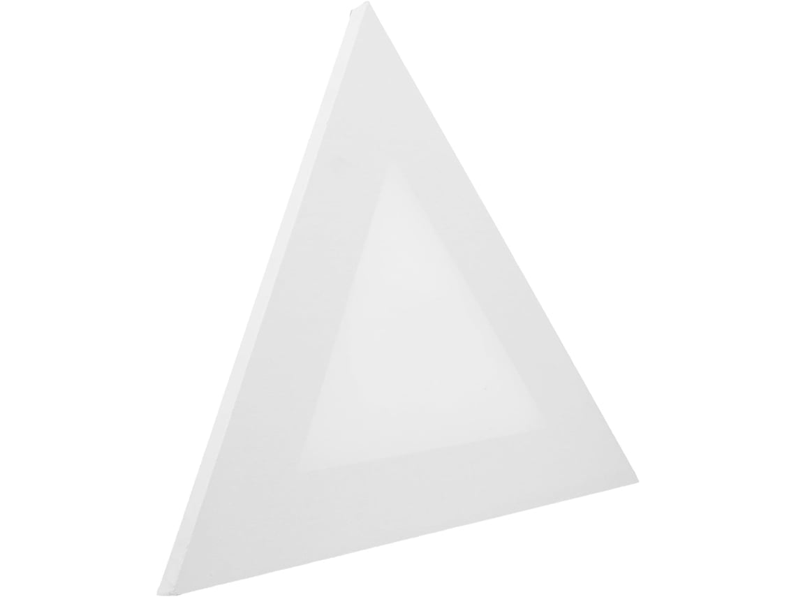 Pizarra Triangular Blanca Para Pintar Sobre Lienzo Y Madera.