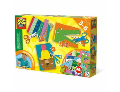 Juego Creativo SES CREATIVE I Learn to Cut Step (Edad Mínima Recomendada: 3 años)