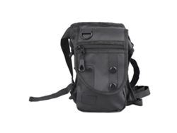 Riñonera/bolso De Pierna Militar, Gran Capacidad, Impermeable, Estilo Oxford, Para Acampada Y Actividades Al Aire Libre, Color Negro.