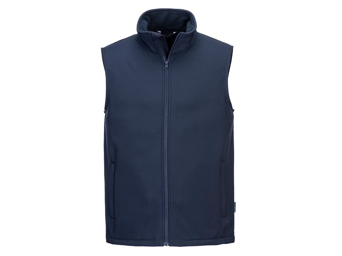 Chaleco Softshell Print Promo - Personalizable Y Cómodo Azul Marino / Xxxl