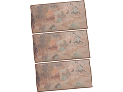 3 Piezas De Mesa Decorativo Servilletas Absorbentes