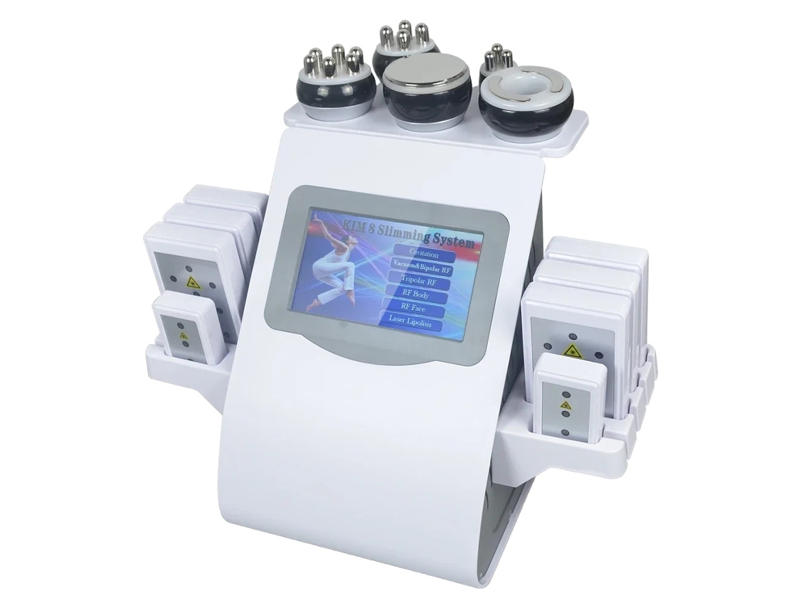 Máquina de cavitación 40k, 6 en 1, tecnología RF, 6 en 1, 40k, enchufe UE OEM