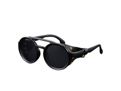 Gafas de sol Keithion Glacier Steampunk Mountain, resistentes al viento, de cuero. Punnyb Slo