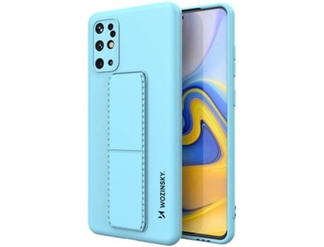 Carcasa Samsung Galaxy S20 Plus LMOBILE Silicona Azul