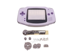 Estuche rígido para Nintendo Game Boy GBA, con lente de pantalla y carcasa reemplazable para la consola Game Boy Advance.
