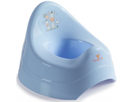 Orinal bebé azul cebra CANGAROO