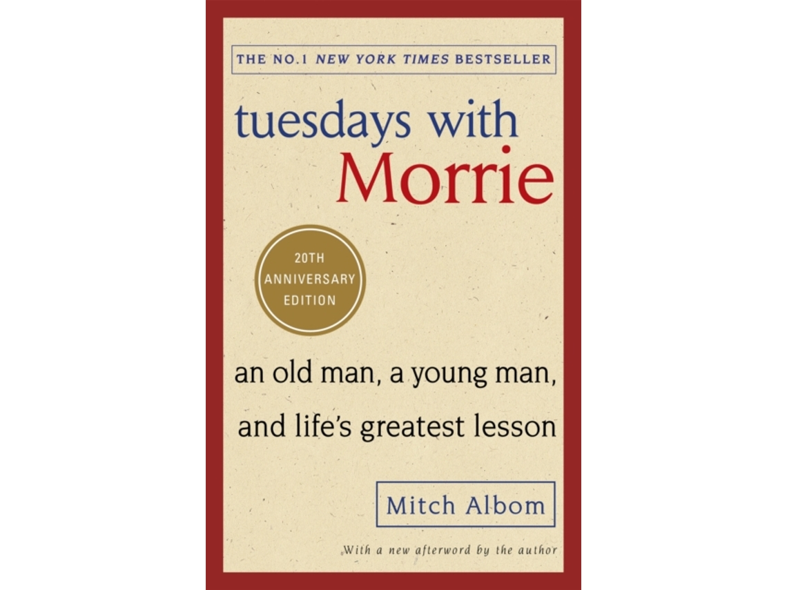 Libro Tuesdays With Morrie de Mitch Albom (Inglés)