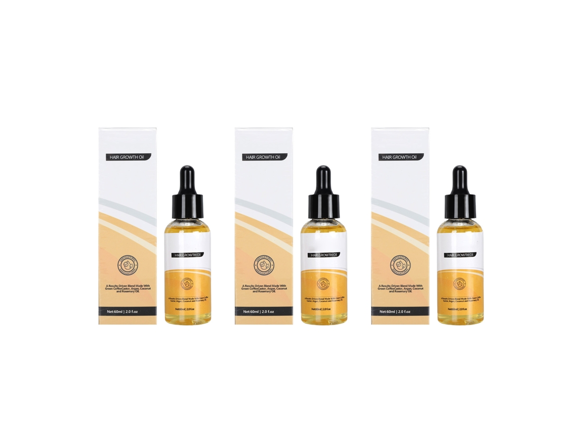 3pcs Aceite Esencial De Densidad Capilar 60ml Fortalecimiento Raíz Hidratación Nutrición Reparación Cuidado Capilar