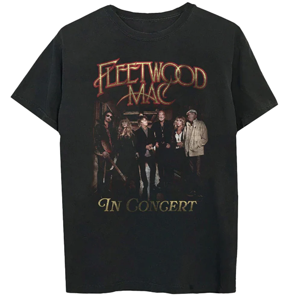 Fleetwood Mac In Concert T-shirt Unisex Rockinstone Size:s