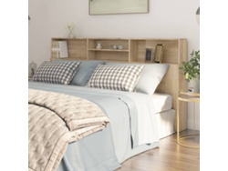 Mueble Cabecero Color Roble Sonoma 200x19x103,5 Cm