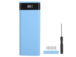 Kit De Power Bank 22,5w De Carga Super Rápida, Porta Pilas 18650 De 8 Celdas Sin Soldadura