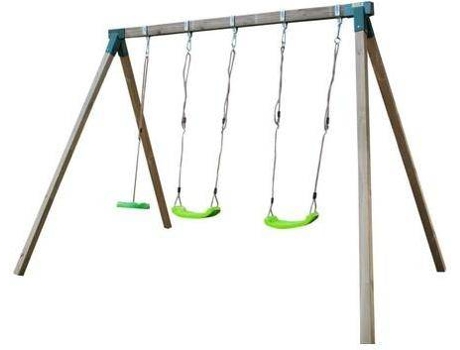 Columpio MASGAMES Kai (3.20x1.94x2.21m - Marrón - Edad Mín. Recomendada:3)