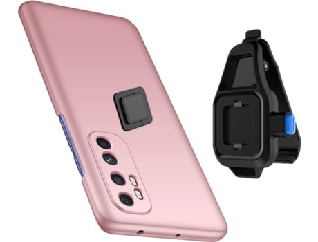 Funda Xiaomi Mi Note 10 Lite Turtleshell con Soporte de Cintura Rosa
