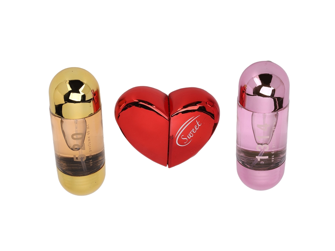 Set de 3 perfumes para mujer, 30 ml, con fina atomización y fragancia de larga duración.