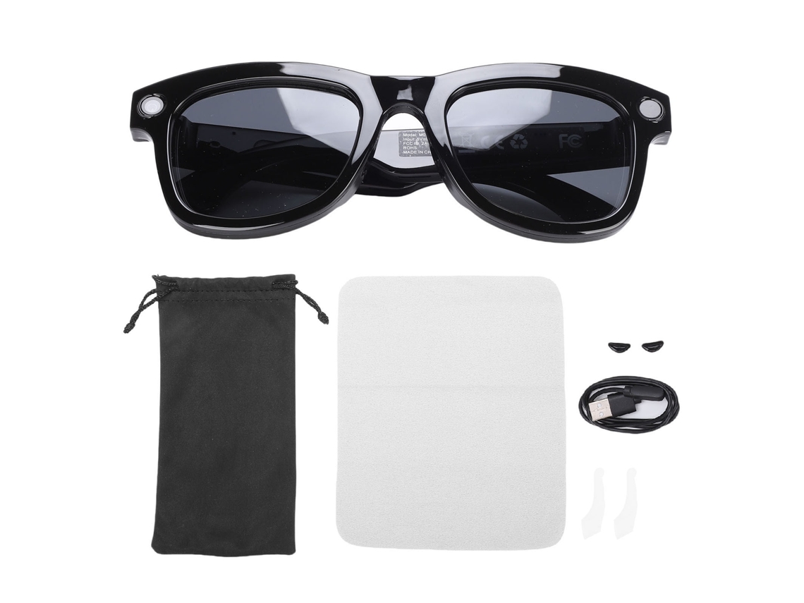 Gafas Inteligentes Con Cámara 1080p, Bluetooth 5.4, Wifi, Traductor Ai Y Gafas De Sol Deportivas