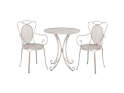 Conjunto de balcón BELIANI Cilento de Hierro Gris 71x71x75