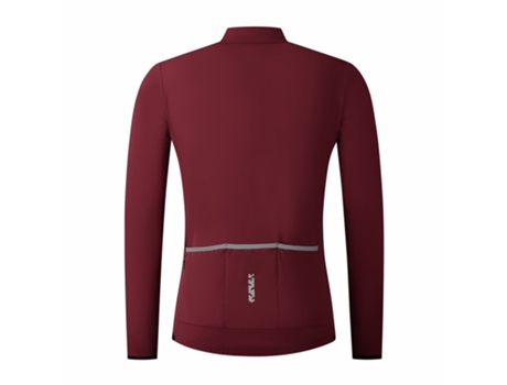 Chaqueta Térmica Unisex SHIMANO Térmico Larga Vertex Rojo (L)