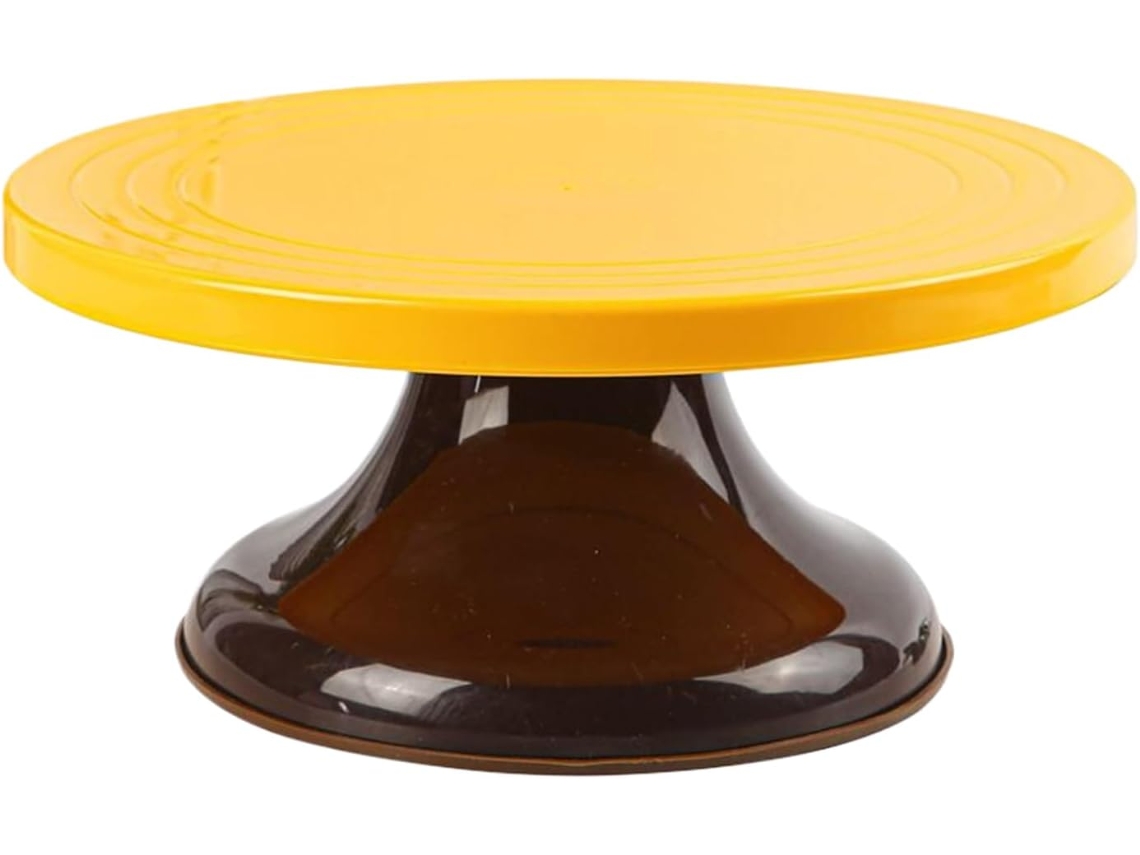 Soporte giratorio para tartas de 25 cm, base giratoria para cupcakes y postres | Soporte giratorio Gokoco