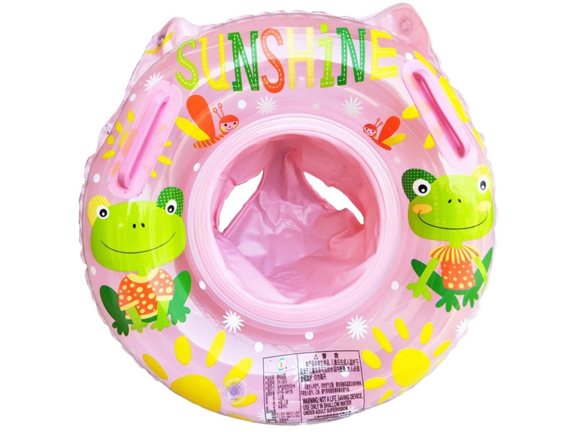 Pelota de natación hinchable para bebés con asiento, 50 cm