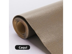 Cinta Autoadhesiva Para Reparación De Cuero (caqui, 50 X 90 Cm) - Ideal Para Sofás, Asientos Y Sillas.