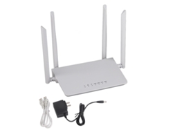 Router Wifi Inalámbrico Con 4 Antenas, Inteligente, Alta Velocidad De 300m, Montaje En Pared Para Uso Doméstico.
