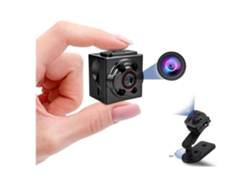 Mini Cámara Espía Cámara Inalámbrica 1080P con Grabación de Audio y Videonegro YEMAESRE