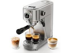 Cafeteras de espresso Hibrew H10b, programables, con temperatura y volumen de taza ajustables, limpiador a vapor para espumador de leche.