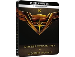 Película Wonder Woman (2017) + Wonder Woman 1984 (2020) (Steelbook) (4K Ultra HD) WARNER BROS. GAMES