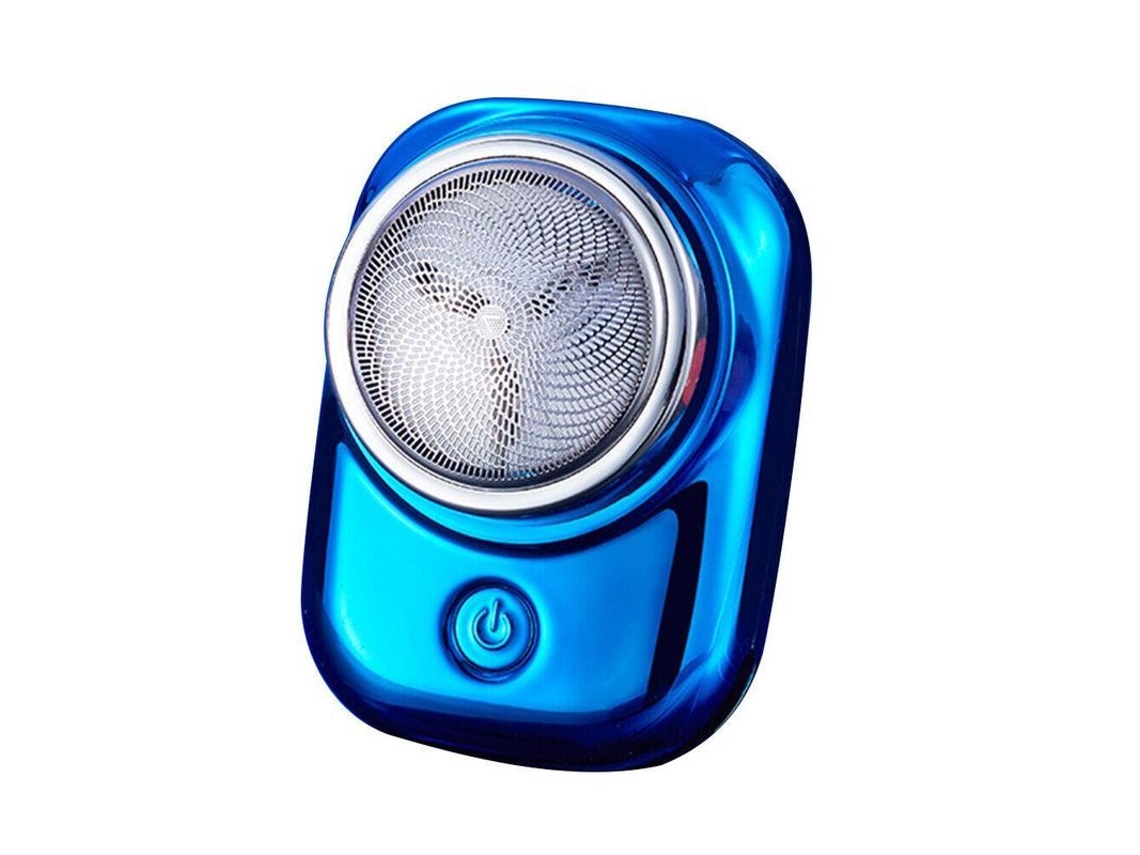 Recortadora De Barba Eléctrica Portátil Mini Bullet Recargable Por Usb Para Hombres Con 6 Cuchillas Lavables.