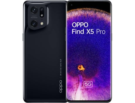 Smartphone OPPO Find X5 Pro (6.7'' - 12 GB - 256 GB - Negro)