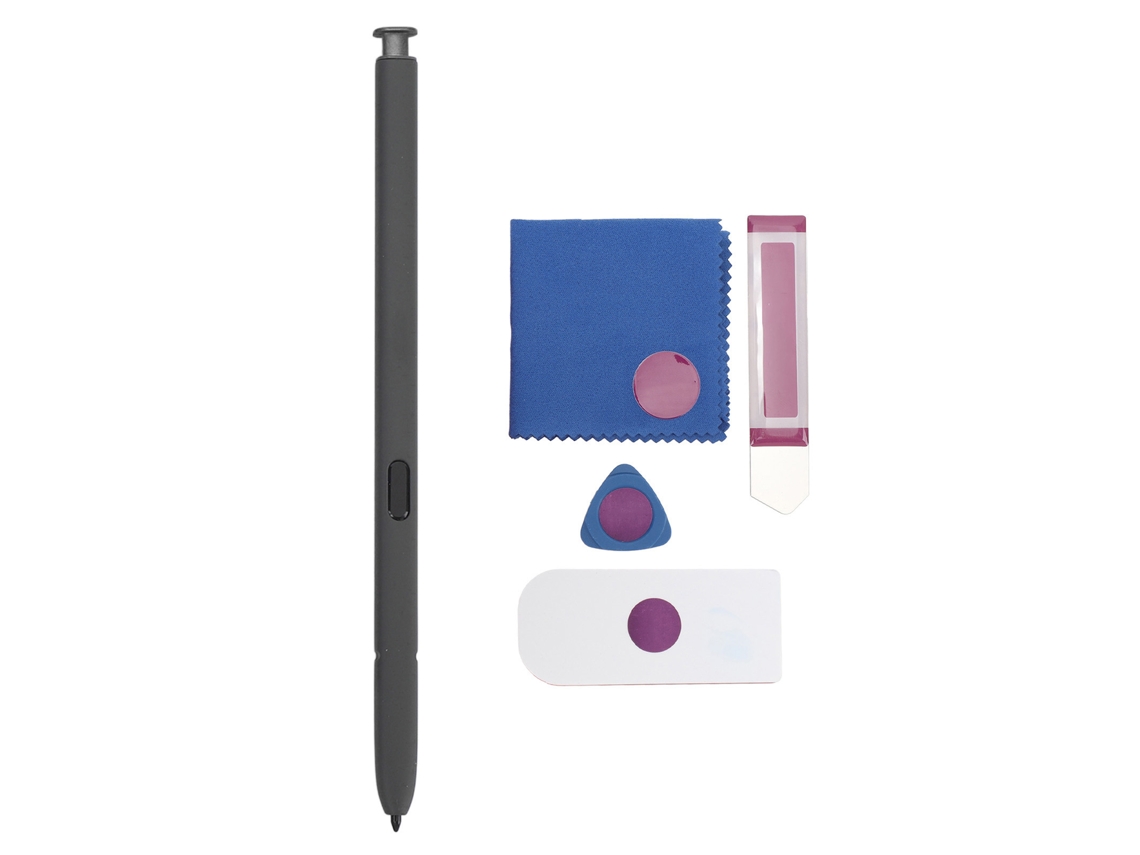 Lápiz Táctil Para Galaxy S24 Ultra Sensible Para Dibujo Y Escritura Repuesto Con Herramientas Negro