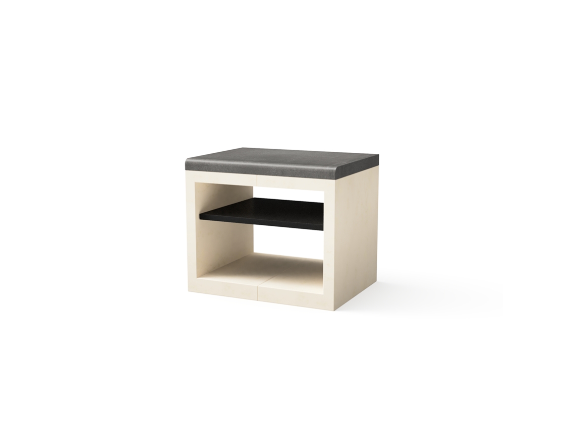 Módulo para Barbacoa TUOZI Kitaway 84 (Blanco, Gris - 84x63x71cm)