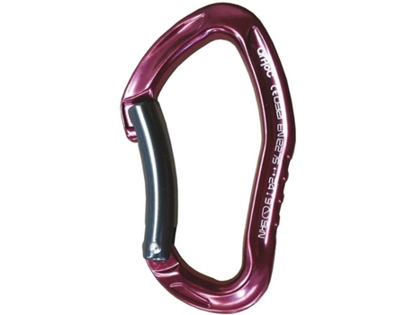 Mosquetón De Escalada QI´ROC Urano Curve (Púrpura - 101 x 57 cm)
